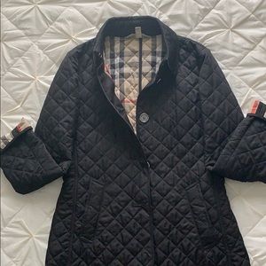 Burberry Brit Quilted Black Jacket